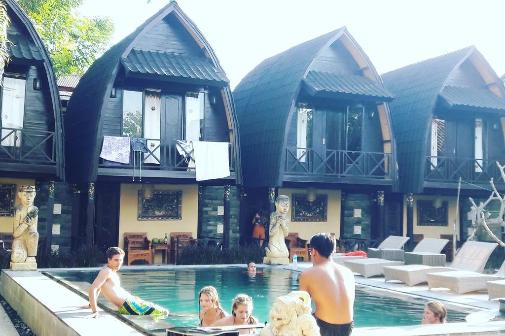 Bale Sasak Bungalow Gili Trawangan Kültér fotó